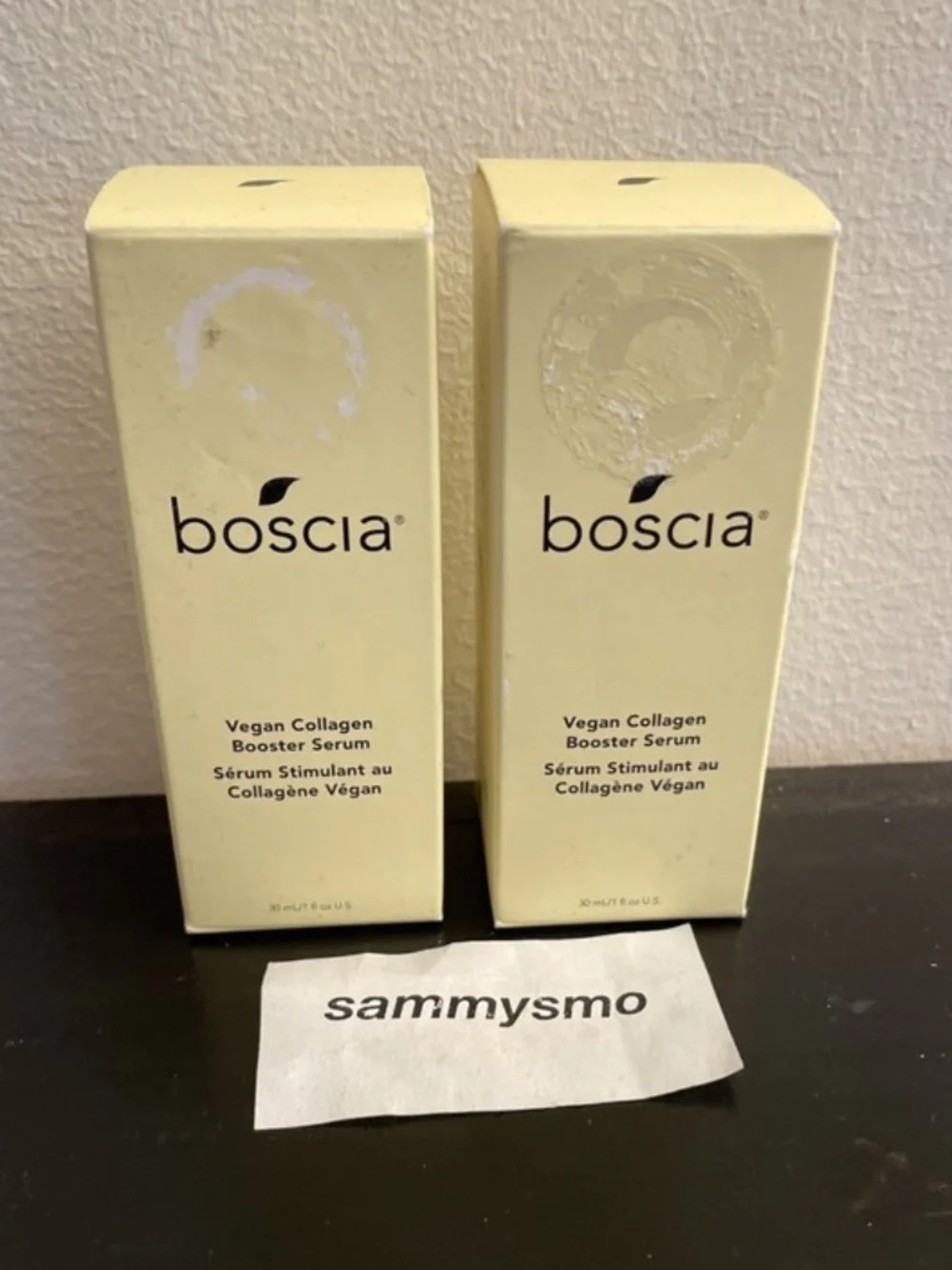 BOSCIA Vegan Collagen Booster Serum 1 fl oz., x2